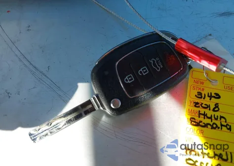 2018 Hyundai Sonata Se из США, поврежденный, VIN 5NPE24AF3JH685643